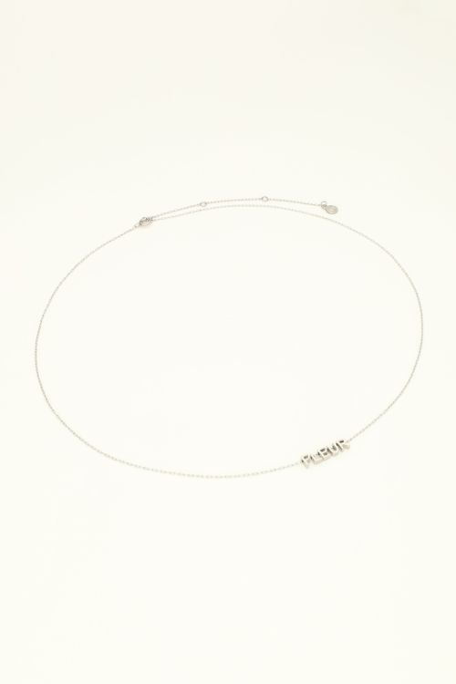 Atelier short necklace with separate charms | My Jewellery