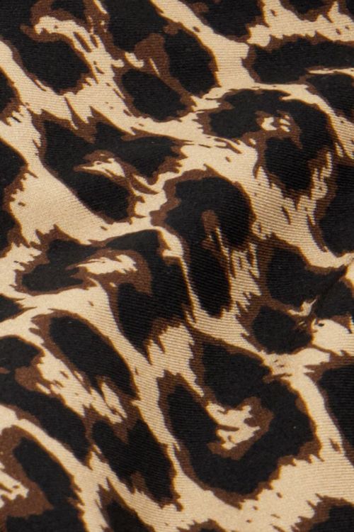 Leopard print bikini bottoms with ties | My Jewellery