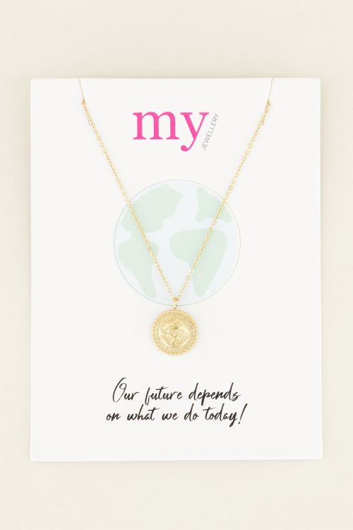 Ketting met wereldbol | My Jewellery