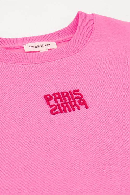 Pink sweater "Paris Paris" | My Jewellery