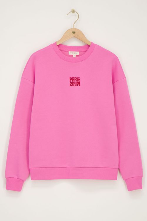 Pink sweater "Paris Paris" | My Jewellery