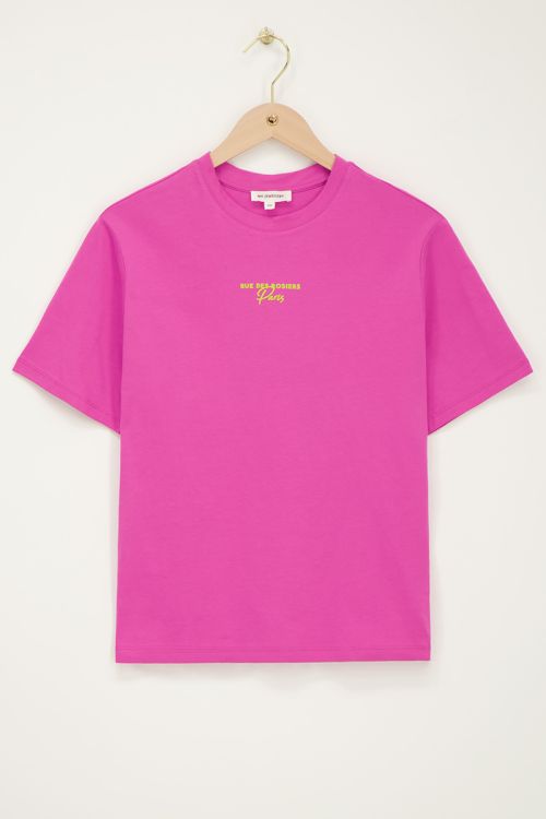 Pink T-shirt "Circle I'art" | My Jewellery