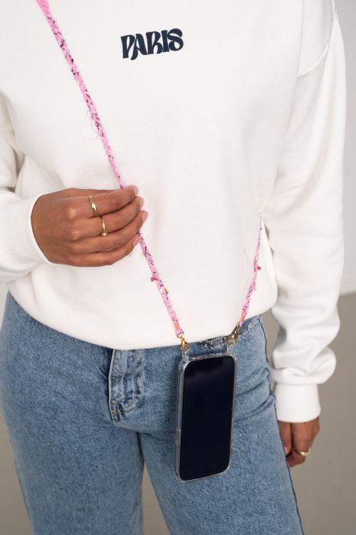 Pinke Bandana Handykette
