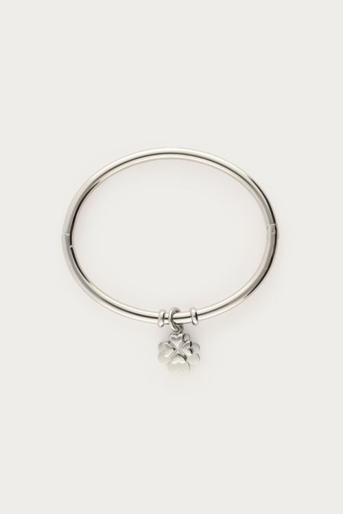 Gratitude bangle with clovers | My Jewellery
