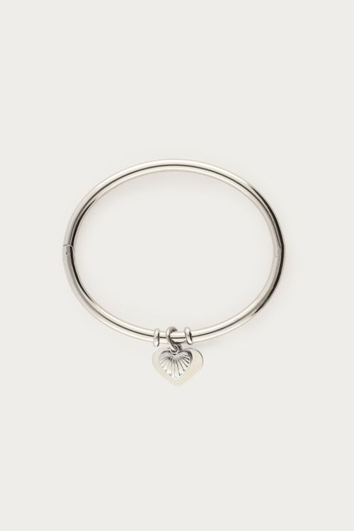 Gratitude bangle with hearts | My Jewellery