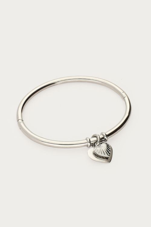 Gratitude bangle with hearts | My Jewellery