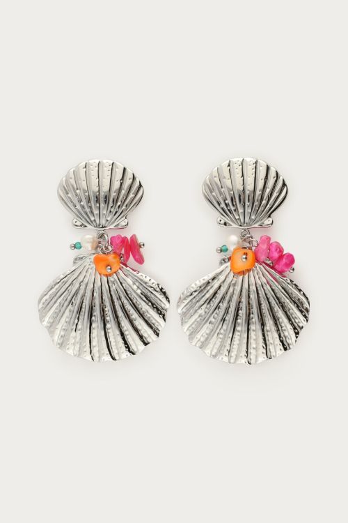 Earrings with double shell  | My Jewellery