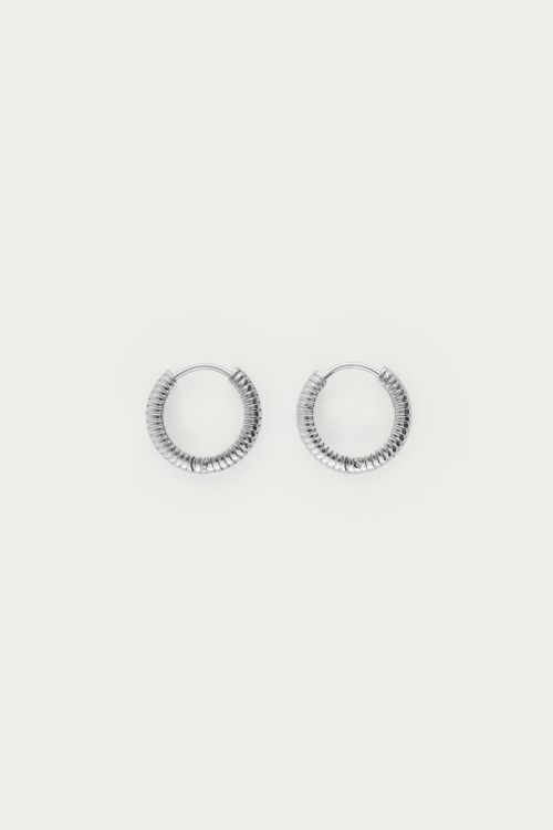 Earrings with stripes details | My Jewellery