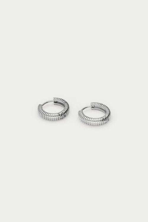 Earrings with stripes details | My Jewellery