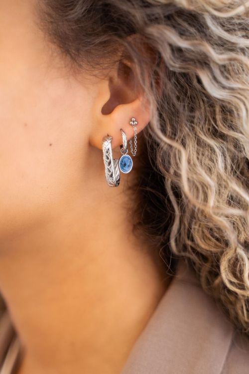 Braided earrings