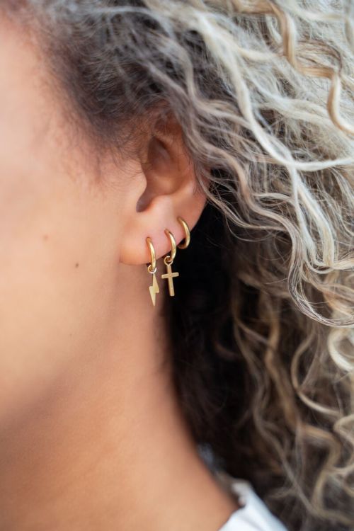Boucles d’oreilles basiques – 0,9 cm