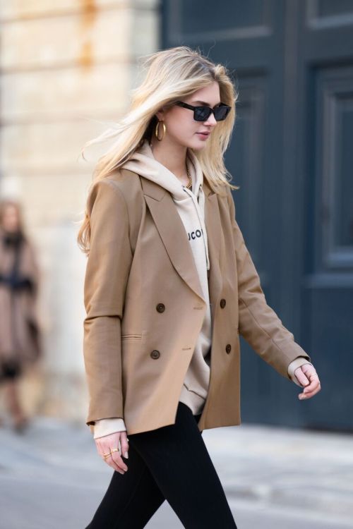 Taupe blazer met dubbele knopen | My Jewellery