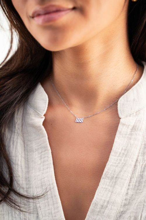 Angel number 888 necklace | My Jewellery