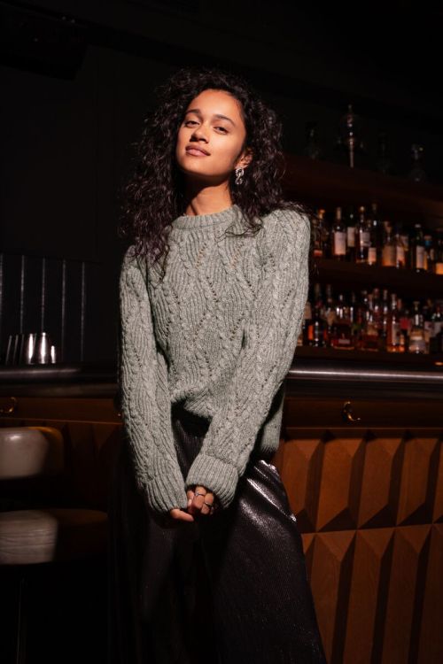 Grey sweater ajour | My Jewellery