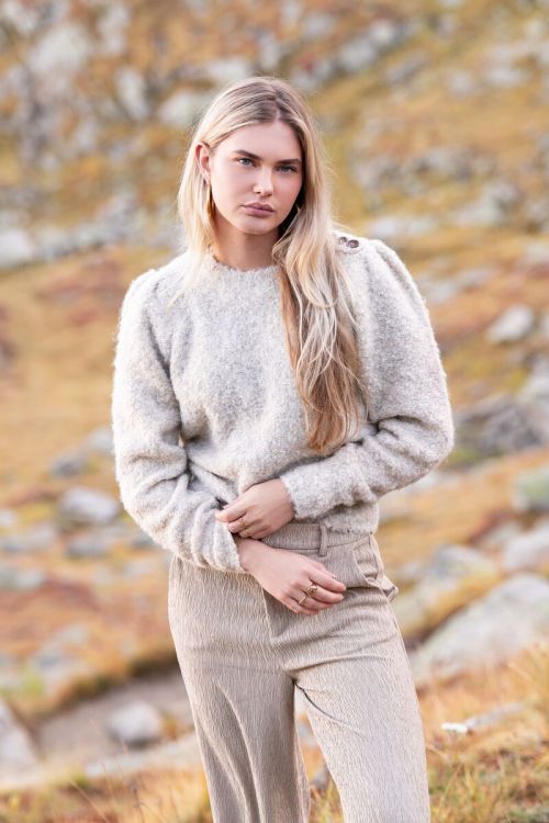 Beige dames trui sale