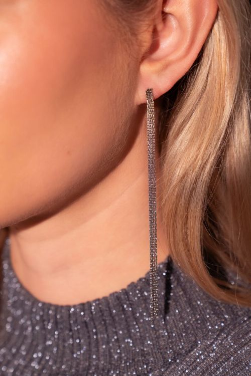 Universe long earrings with multiple chains | My Jewellery