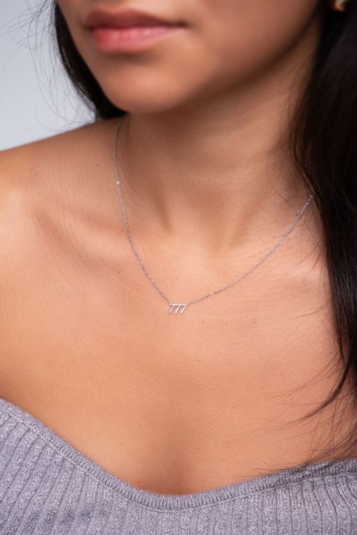 Angel number 777 necklace | My Jewellery