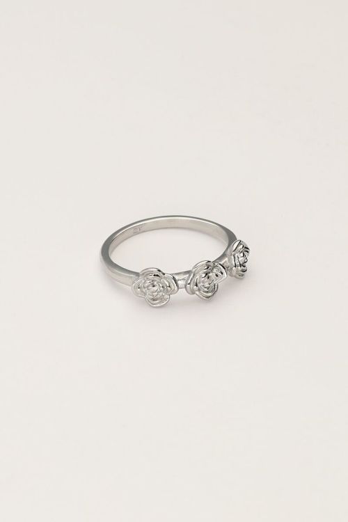 Vintage ring with 3 roses | My Jewellery