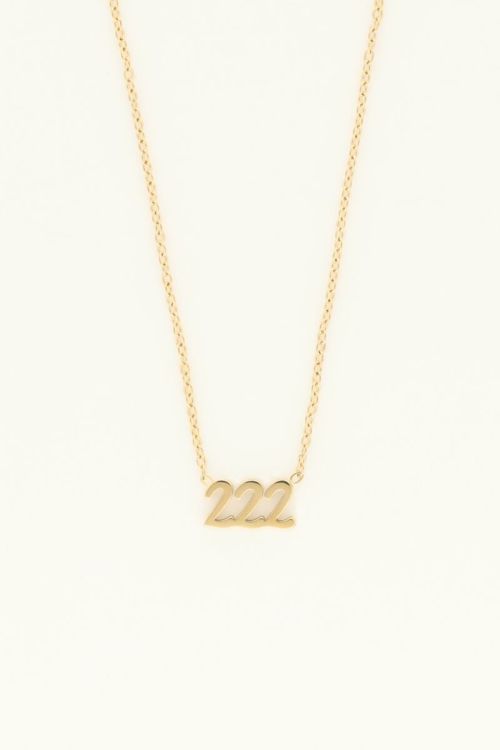 Angel number 222 ketting | My Jewellery