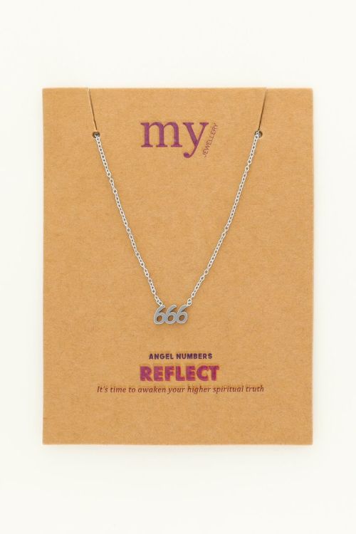 Angel number 666 ketting  | My Jewellery