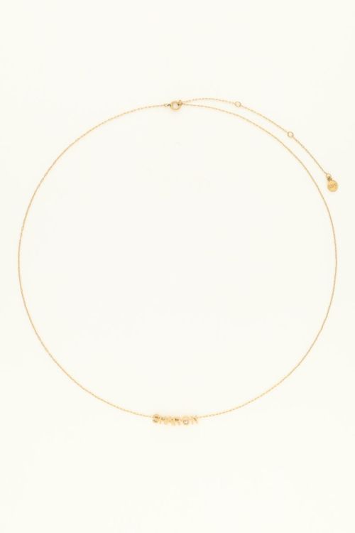 Atelier long necklace with separate charms