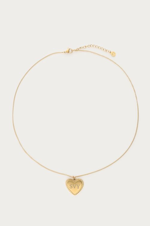 Atelier necklace with heart charm | My Jewellery