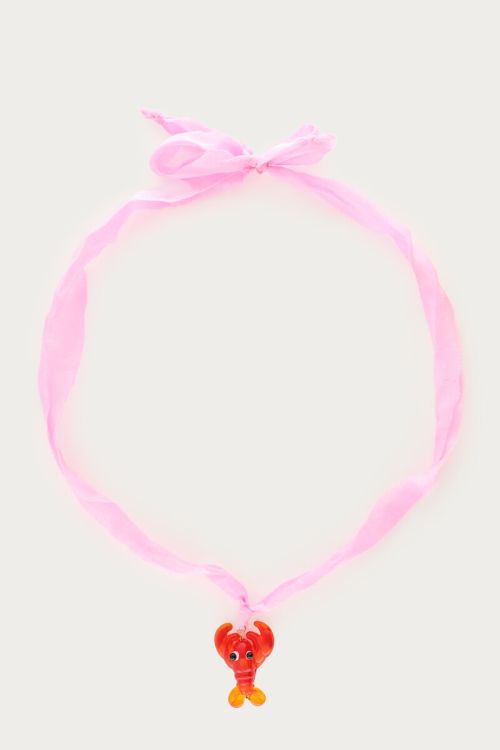 Bandana necklace with lobster pendant | My Jewellery