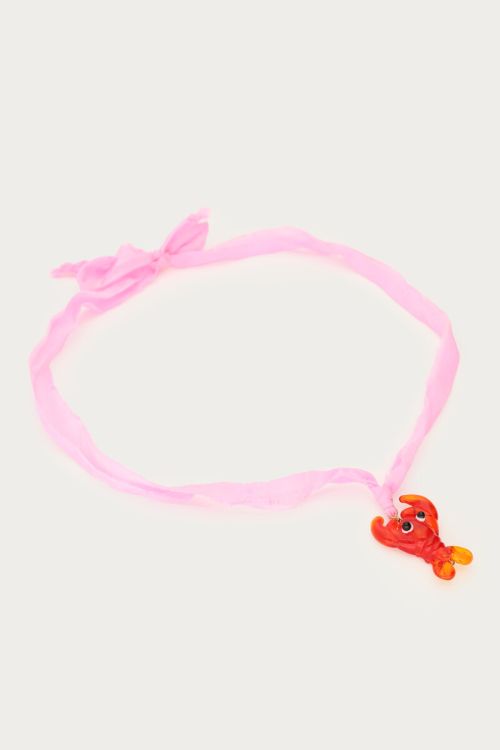 Bandana necklace with lobster pendant | My Jewellery