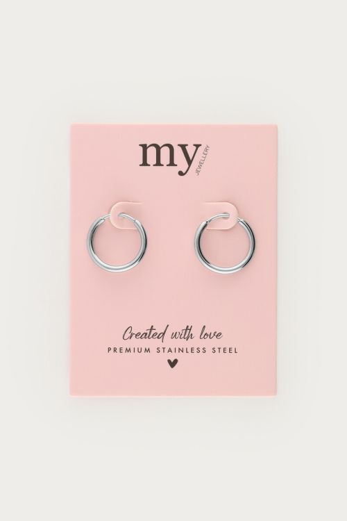 Basic hoop earrings small | My Jewellery