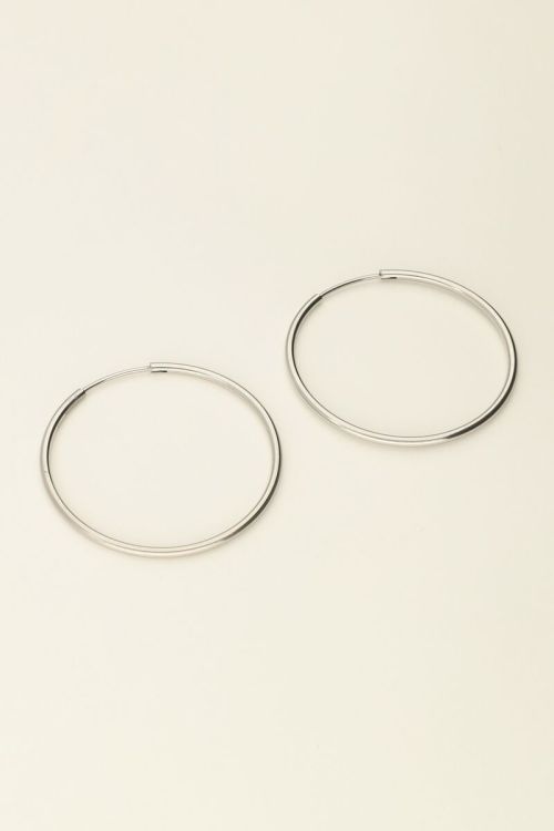 Basic hoop earrings large | My Jewellery