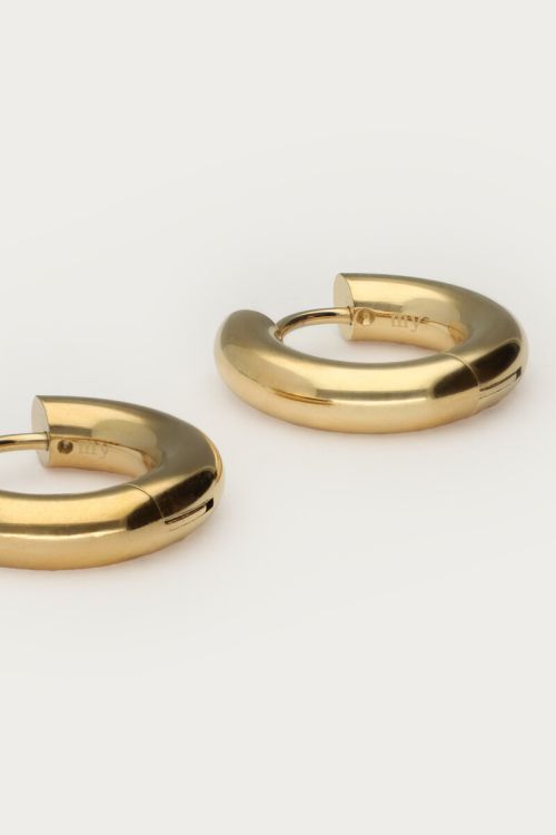 Basic wide hoop earrings | My Jewellery