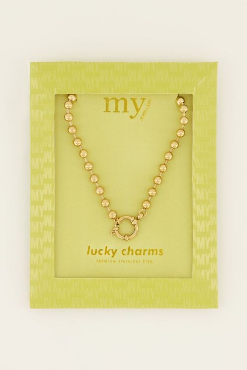 Ketting bolletjes met ronde sluiting  | My Jewellery