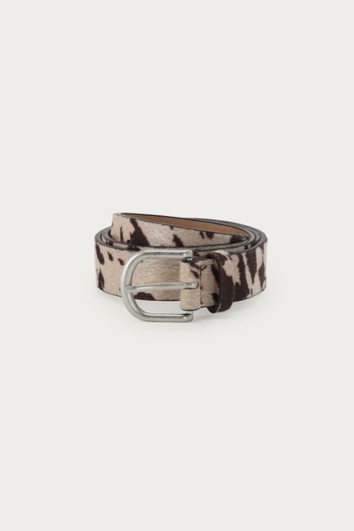 Beige belt with cow print | My Jewellery