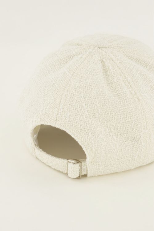 Beige boucle cap "Oui mais non" | My Jewellery
