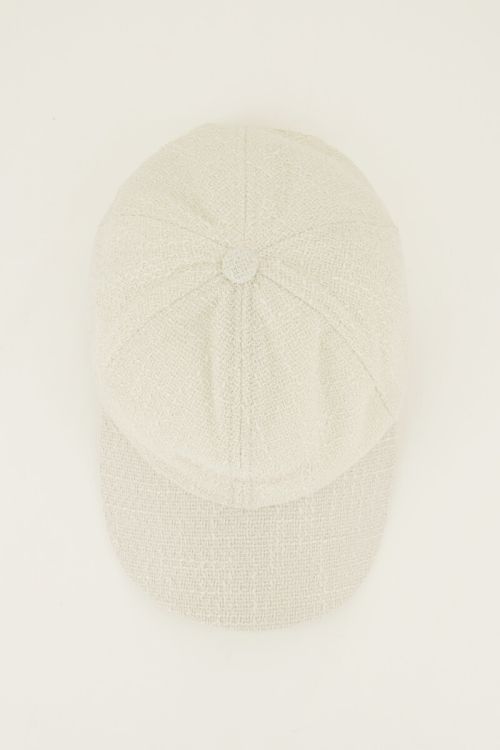 Beige boucle cap "Oui mais non" | My Jewellery