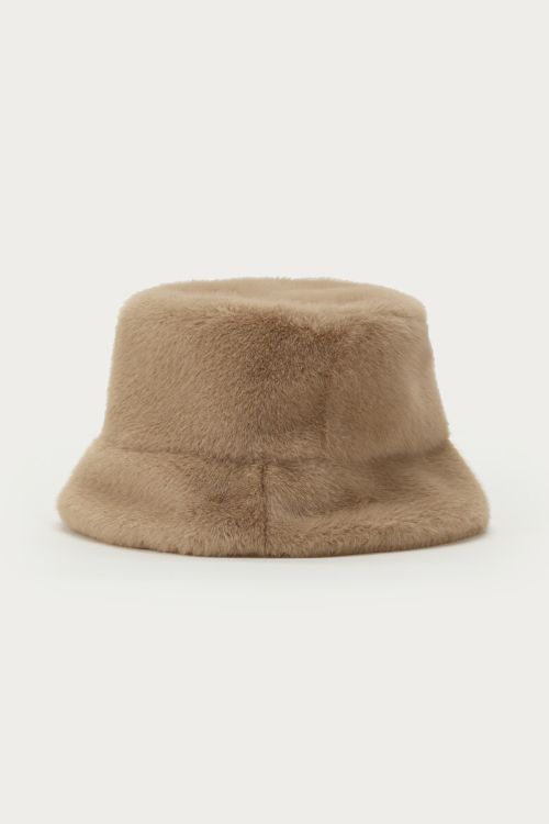 Bob beige en fausse fourrure