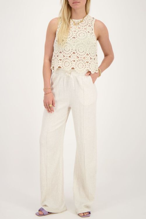 Beige crochet top | My Jewellery