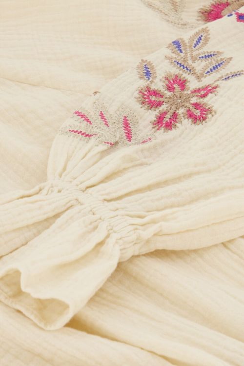 Beige dress with embroidery | My Jewellery