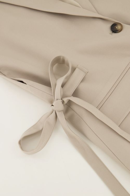 Beige gilet with bows | My Jewellery