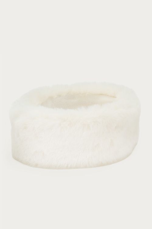 Beige headband faux fur | My Jewellery