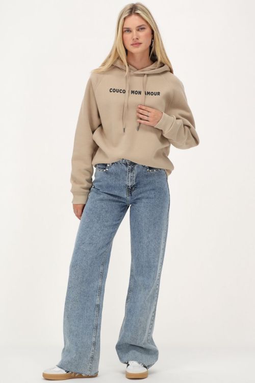 Beige hoodie au revoir | My Jewellery