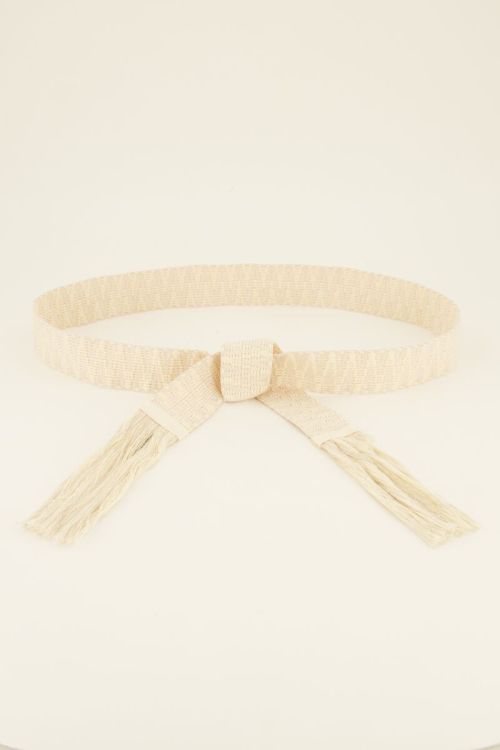 Beige knot belt | My Jewellery