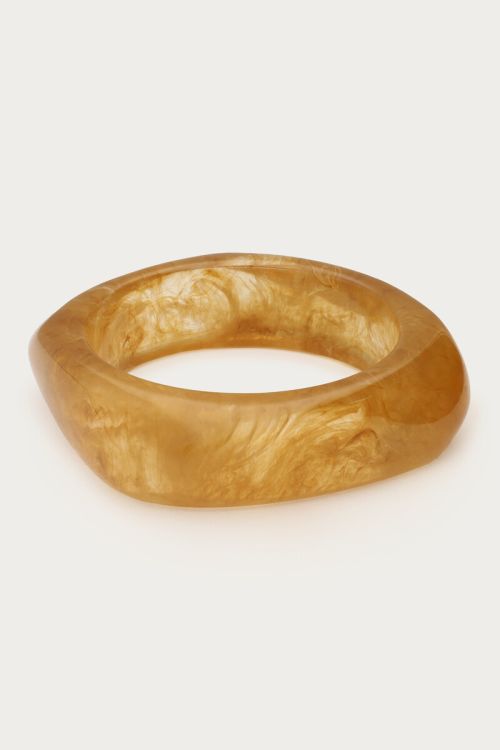Beige resin bangle | My Jewellery