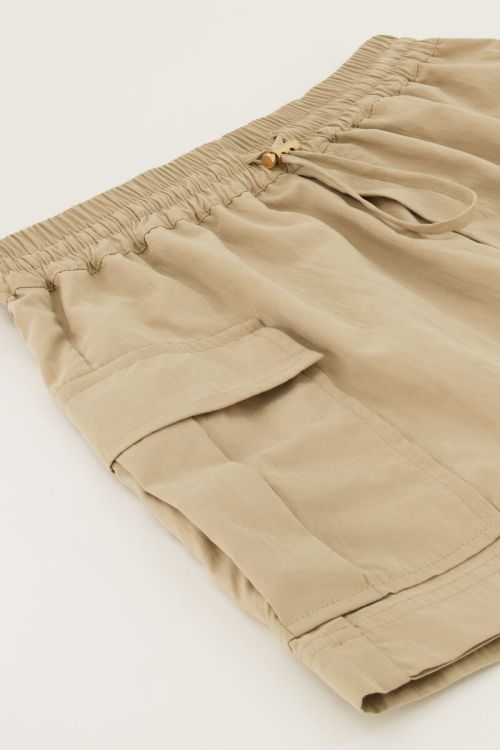 Beige skort with cargo pockets | My Jewellery