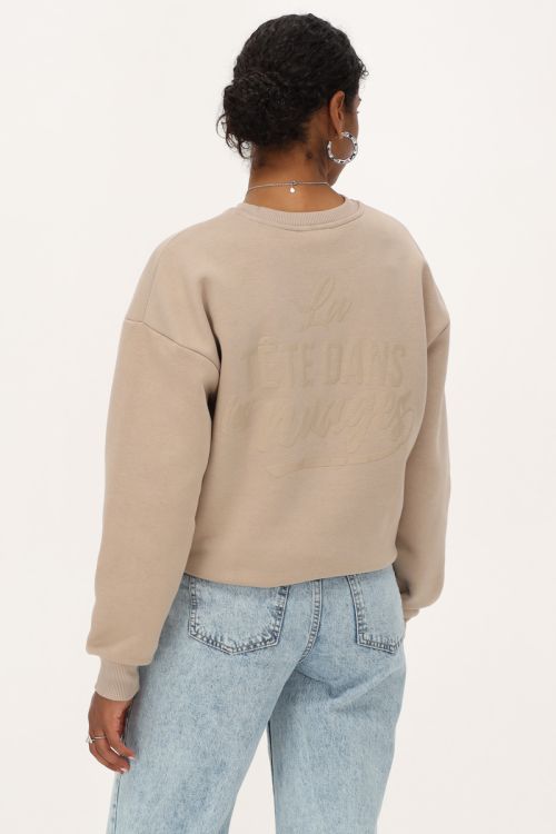 Beige sweater "Head in the clouds" | My Jewellery