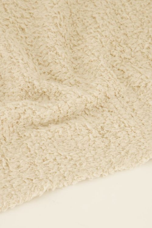 Beige teddy scarf | My Jewellery