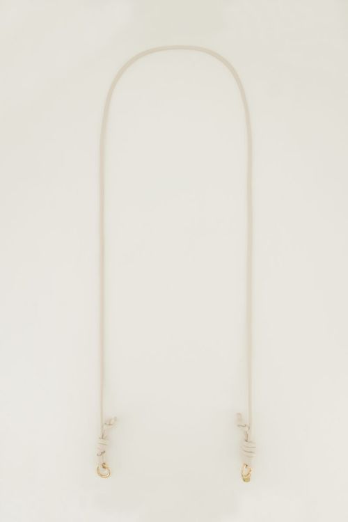 Beige telefoonkoord | My Jewellery