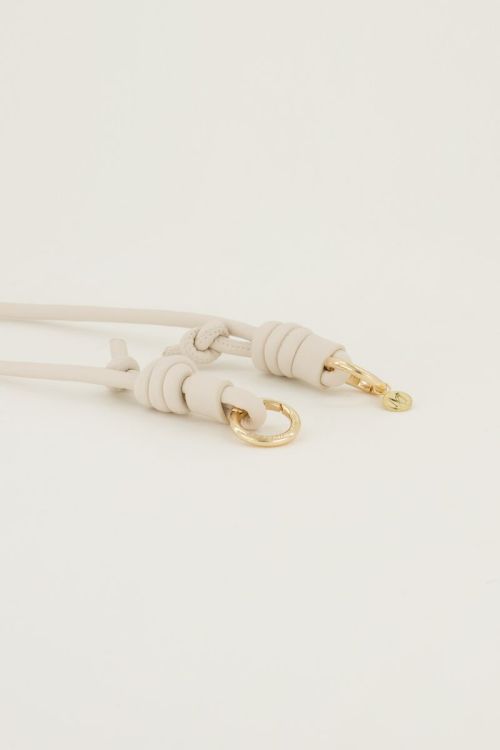 Beige telefoonkoord | My Jewellery