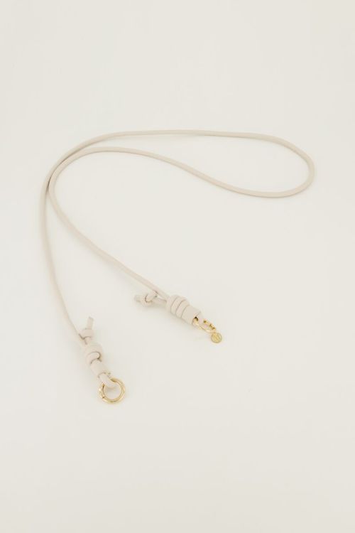 Beige telefoonkoord | My Jewellery
