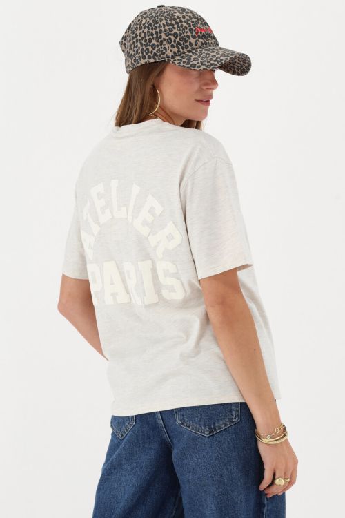 Beige T-shirt "Atelier Paris" | My Jewellery